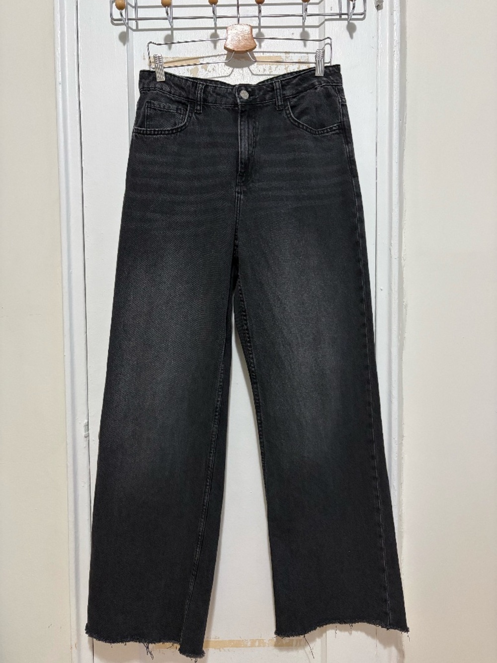 Mango Danila High-Waisted Wide-Leg Jeans